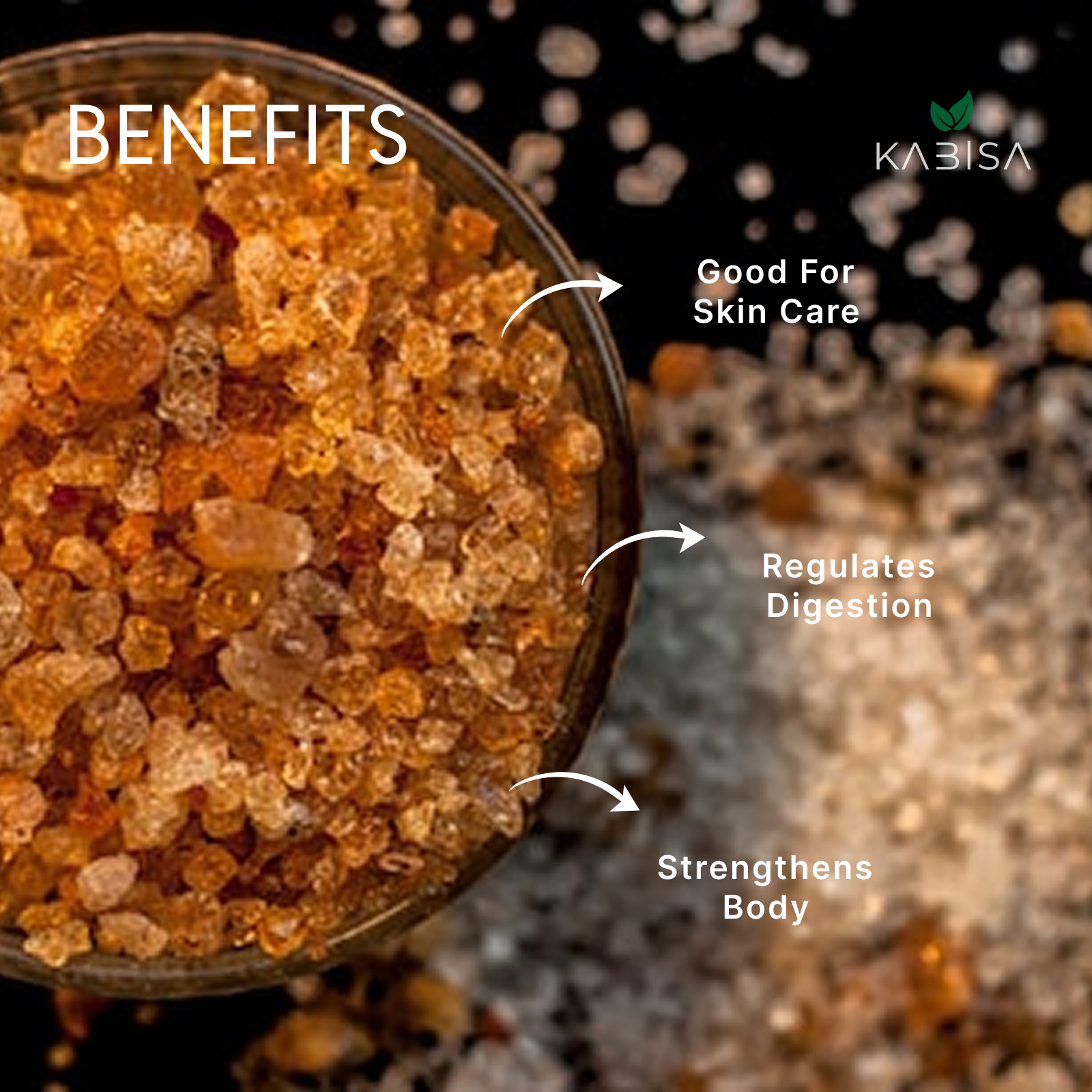 Kabisa Gond Katira Premium Quality Organic Cooling Gum India